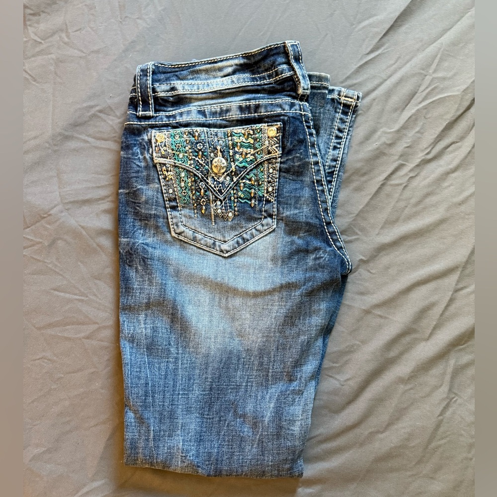 Miss Me Boot Cut Jeans